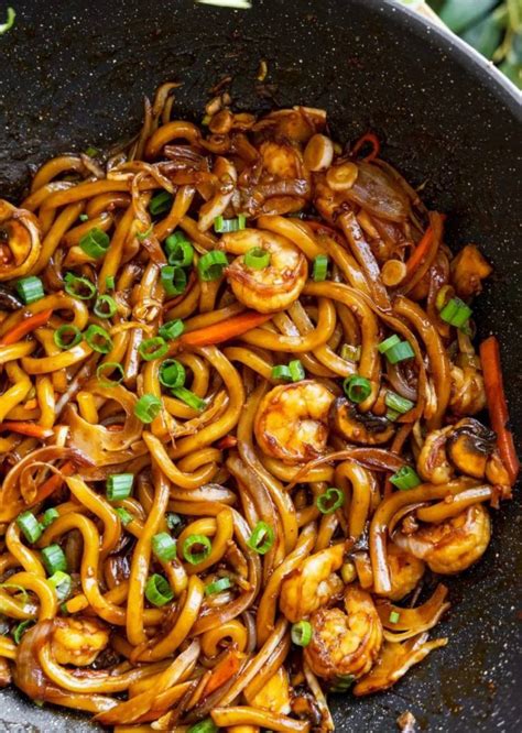 Nouilles Udon aux Crevettes Un Festin Asiatique à la Maison