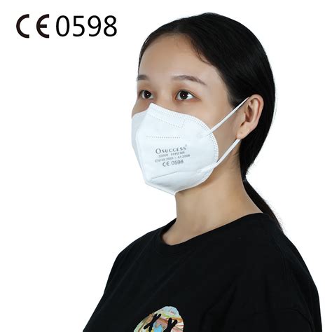 Disposable FFP2 Earloop Face Mask Particulate Respirator Face Mask Dust