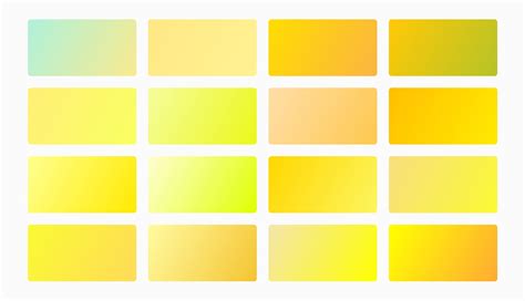 Yellow Gradient: +45 Background Gradient Colors with CSS