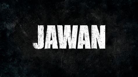 Jawan Title Announcement Shah Rukh Khan Atlee 7th Sep 2023