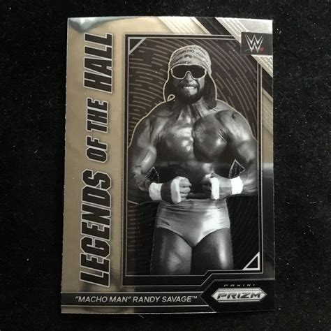 Panini Prizm Wwe Legends Of The Hall Randy Savage Macho Man