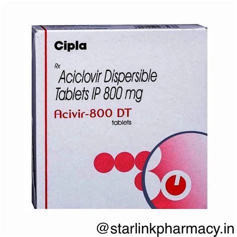 Aciclovir Mg Acivir Dt Tablets At Rs Stripe In Nagpur Id