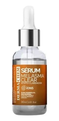 Sérum Melasma Clear Efeito Clareador Dermachem 30ml Mercadolivre