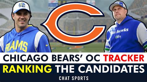 Chicago Bears Offensive Coordinator Tracker Ranking The Candidates