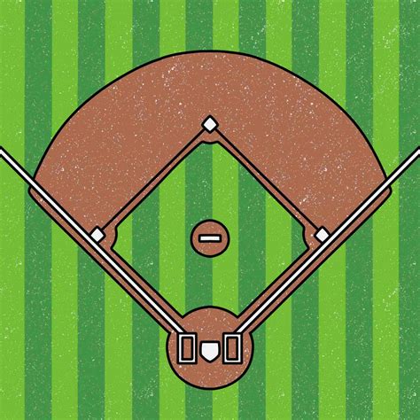 How To Draw A Baseball Field Helloartsy