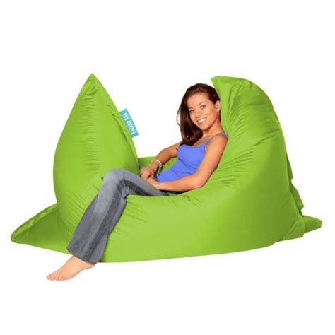 Bazaar Bag Giant Beanbag Lime Green Indoor Outdoor Bean Bag Massive 180x140cm Great For Garden