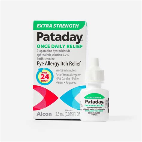 FSA Eligible Pataday Extra-Strength Once Daily Eye Allergy Itch Relief