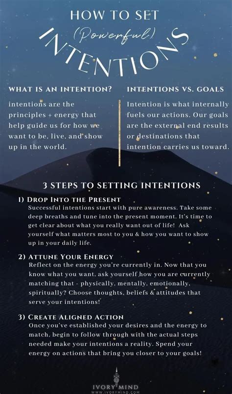 Setting Intentions 101 How To Set Intentions 9 Daily Intention Examples Intentions