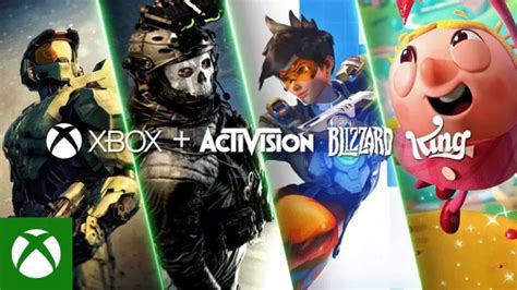 Xbox célèbre lofficialisation du rachat dActivision Blizzard King