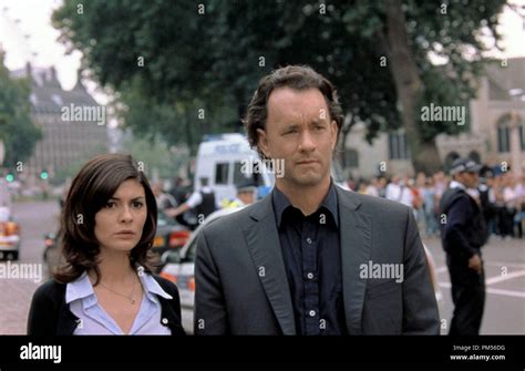 "The Da Vinci Code" Audrey Tautou, Tom Hanks Stock Photo - Alamy