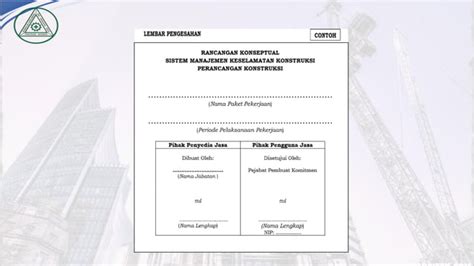 Penjelasan Rencana Keselamatan Konstruksi 1 E PPT