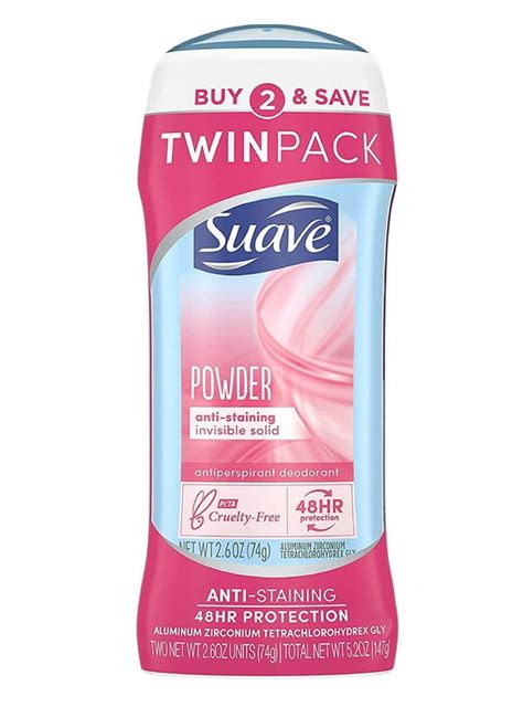 Suave Deodorant And Antiperspirant