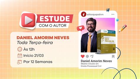 Estude O Autor Daniel Amorim Assump O Neves Aula