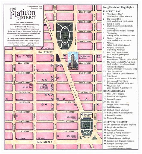 Flatiron District Map A Photo On Flickriver