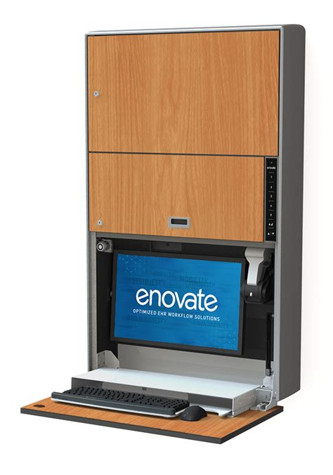 Best Wall Mounted Medical Computer Workstation Enovate Medical