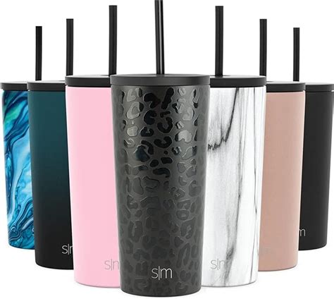 Simple Modern Classic Insulated Tumbler With Straw And Flip