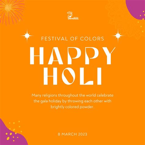 Happy Holi 2023 Top 20 Holi Wishes Messages Quotes Images Status And Sms To Send To Your