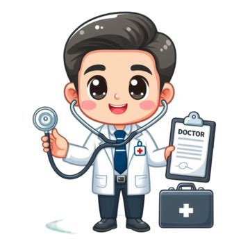 ภาพคุณหมอพร้อมอุปกรณ์และแผ่นรอง PNG, รูป, เวกเตอร์และไฟล์ PSD | ดาวน์ ...