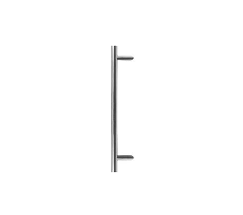 Satin Stainless Steel Cranked Guardsman Pull Handle 600mm