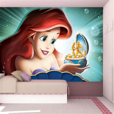 Feminino Papel De Parede 3d - Papel de Parede Feminino Ariel 0010 - Papel de Parede 3D | Elo7