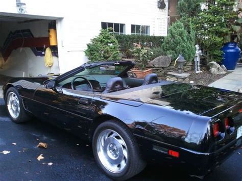 Buy Used 1996 Chevrolet Corvette Convertible 330HP LT4 6 Speed Black In