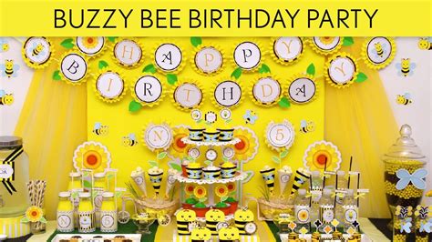 Buzzy Bee Birthday Party Ideas Buzzy Bee B84 Youtube