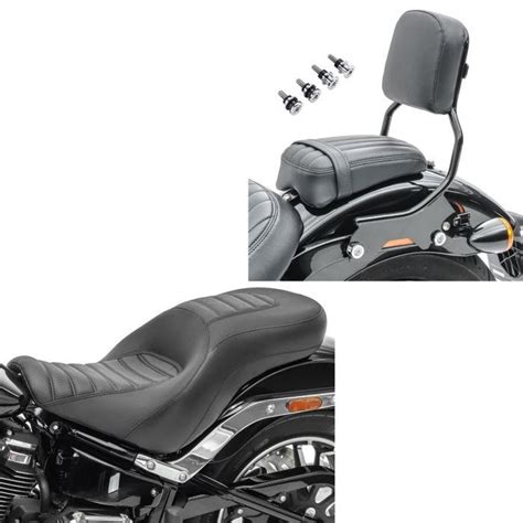 Set Sitzbank Kompatibel Mit Harley Davidson Softail Street Bob 18 23