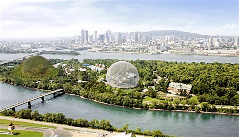 Dror Proposes New Vegetated Biosphere for Montreal | ArchDaily