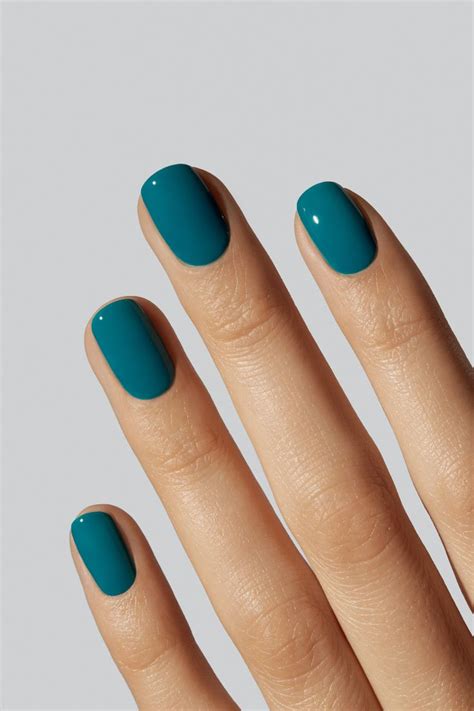 Jelly Teal Stylish Nails Nail Colors Chic Nails