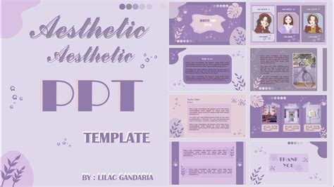 Aesthetic Ppt Animated Slide Easy Simple Free Template Off