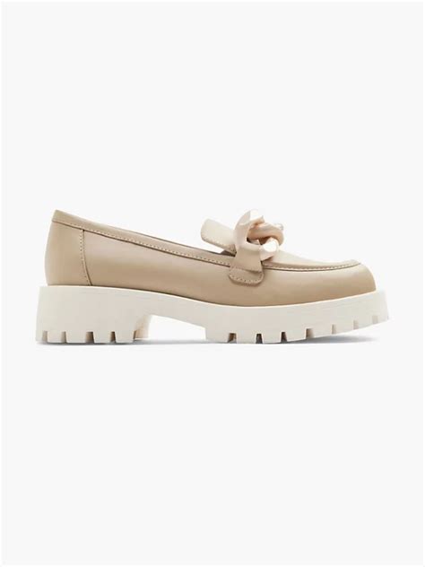 Catwalk Chunky Loafer In Beige Deichmann