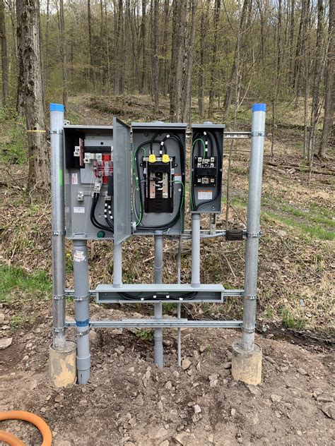 320a Meter Pedestal For Parcel Of Land Relectricians