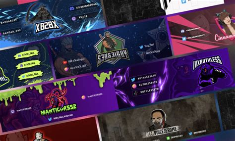 Design 3d esports gaming banner for twitch, kick, twitter and youtube ...