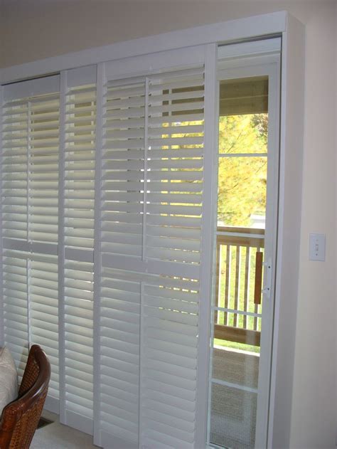 Diy Plantation Shutters For Sliding Glass Doors Elmerbuddy