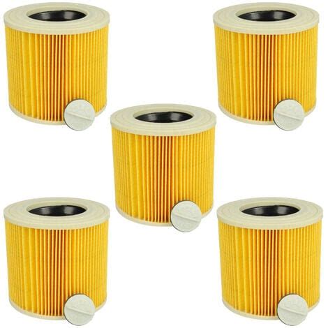 Vhbw Set 5x Replacement Filters Compatible With Dewalt D27902 D27900