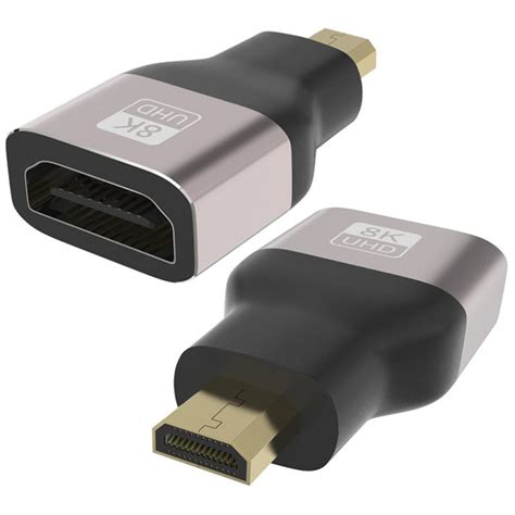 Adaptateur Micro Hdmi M Le Vers Femelle Pccom Essential K V