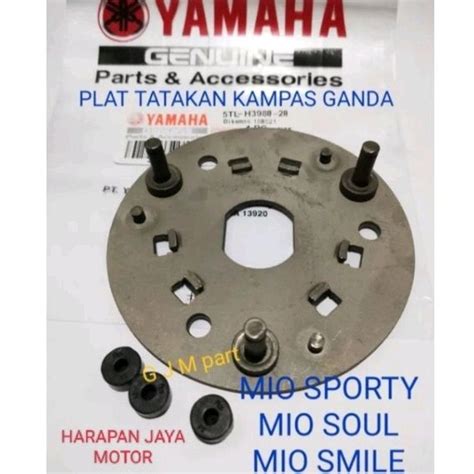 Jual PLAT TATAKAN DUDUKAN KAMPAS GANDA MIO MIO SPORTY SMILE SOUL FINO