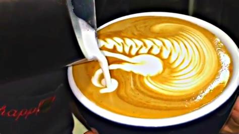 Barista Latte Art Training Compilation Very Satisfying Youtube