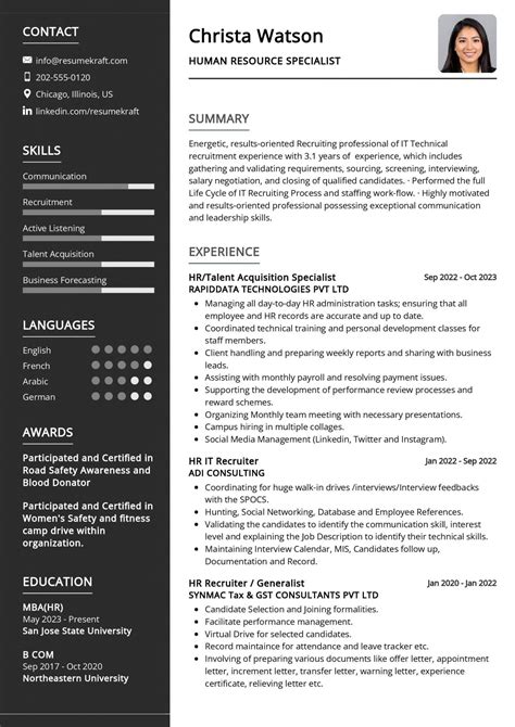 2200 Professional Resume Samples In 2024 Resumekraft