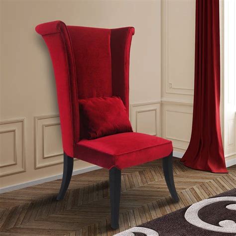 Willa Arlo Interiors Borrego Wingback Chair Reviews Wayfair Red