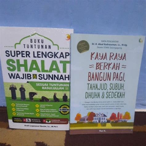 Jual Paket Buku Tuntunan Super Lengkap Shalat Wajib Sunnah Kaya