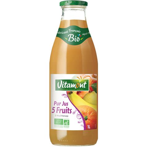 Pur Jus 5 Fruits Bio Vitamont