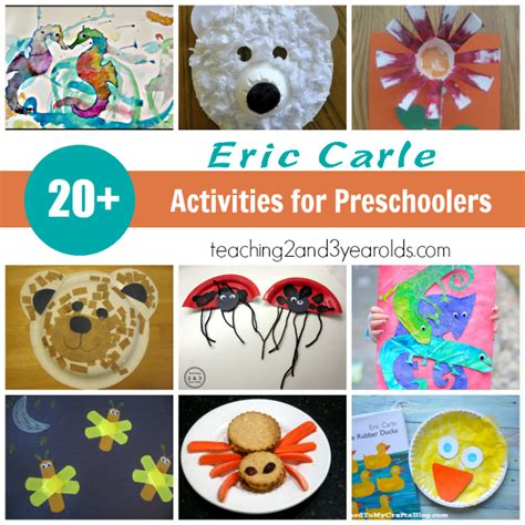 20 Eric Carle Craft Projects For Kids Based On Some Of His Most Popular