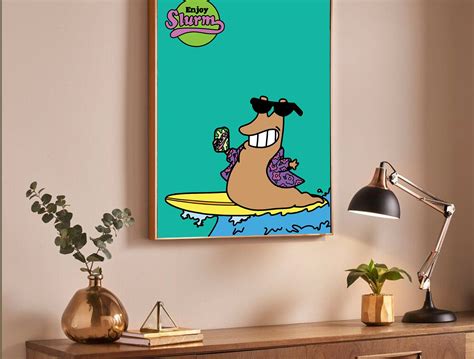 Futurama Slurm Slug Drink Slurm Slurm Poster Futurama Etsy Australia