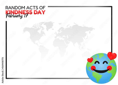 vector graphic of random acts of kindness day good for random acts of kindness day celebration ...