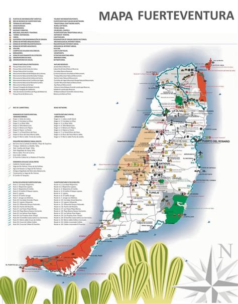 Fuerteventura Maps The Tourist Maps You Need To Plan Your Trip