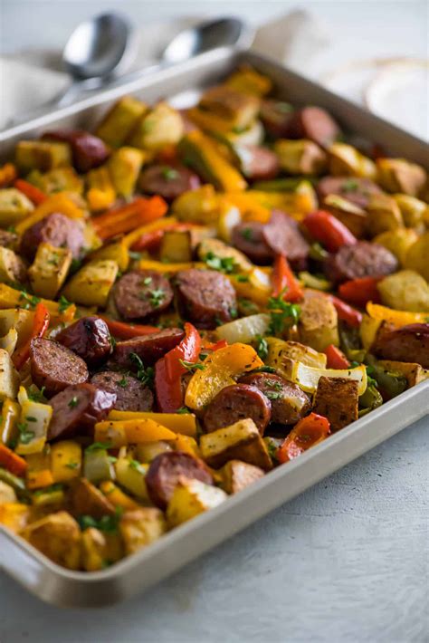 Sausage And Potatoes Bake In Oven Damn Easy Recipes