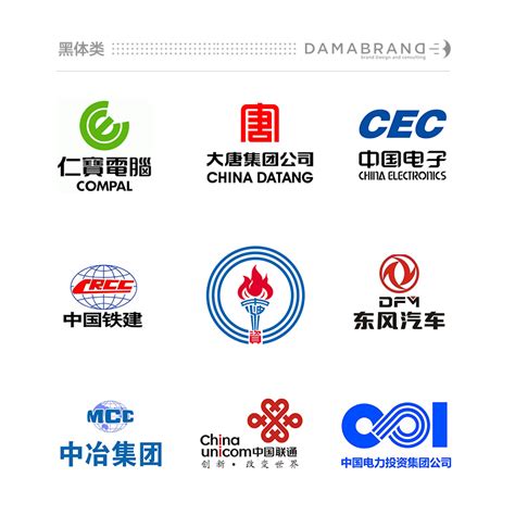 Logo知识，世界500强公司都用哪些汉字字体 Logo教程 Ps教程自学网