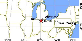 Butler, Indiana (IN) ~ population data, races, housing & economy