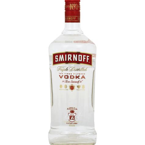 Smirnoff No Proof Vodka L Instacart